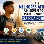 Jovem trabalho