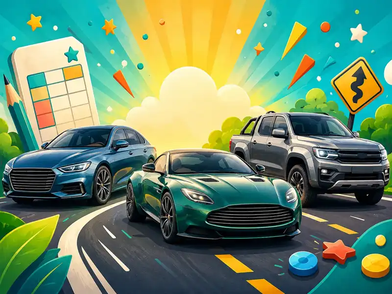 Carro com A: Lista de Carros para Adedonha e Stop