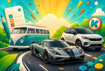 Carro com K: Lista de Carros para Adedonha e Stop