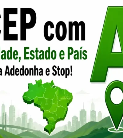 CEP com A: Lista de Cidade, Estado e País Para Adedonha e Stop