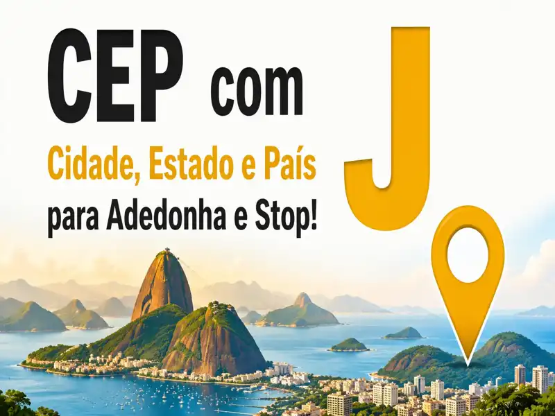 CEP com B: Exemplos de Cidade, Estado e País Para Jogos de Palavras