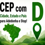 CEP com D: Cidade, Estado ou País com D Para Stop