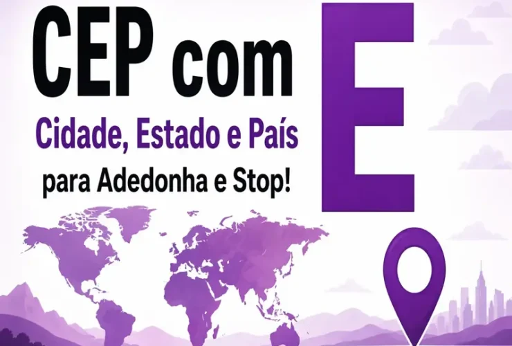 CEP com F: Lista de Cidade, Estado e País com F Para Adedonha