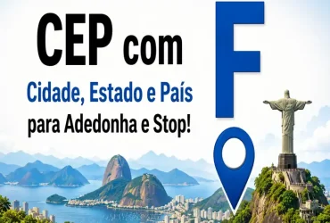CEP com G: CEP com G Para Ganhar Pontos no Stop