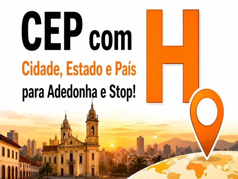 CEP com I: Lista de Cidade, Estado e País com I Para Jogos de Letras