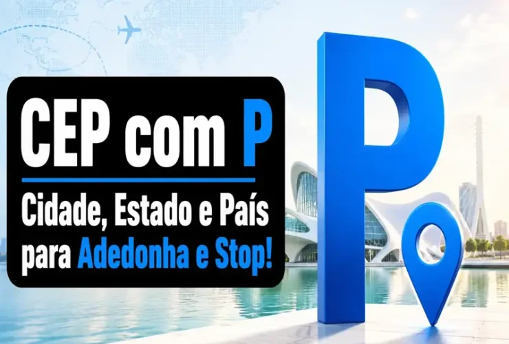 CEP com P: CEP com P Para Adedonha: Ideias Fáceis de Lembrar