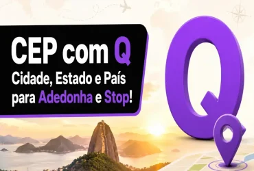 CEP com Q: Cidade, Estado ou País com Q Para Stop e Desafios