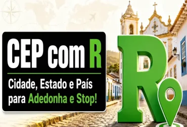 CEP com R: Lista de CEP com R Para Adedonha, Escola e Passatempo