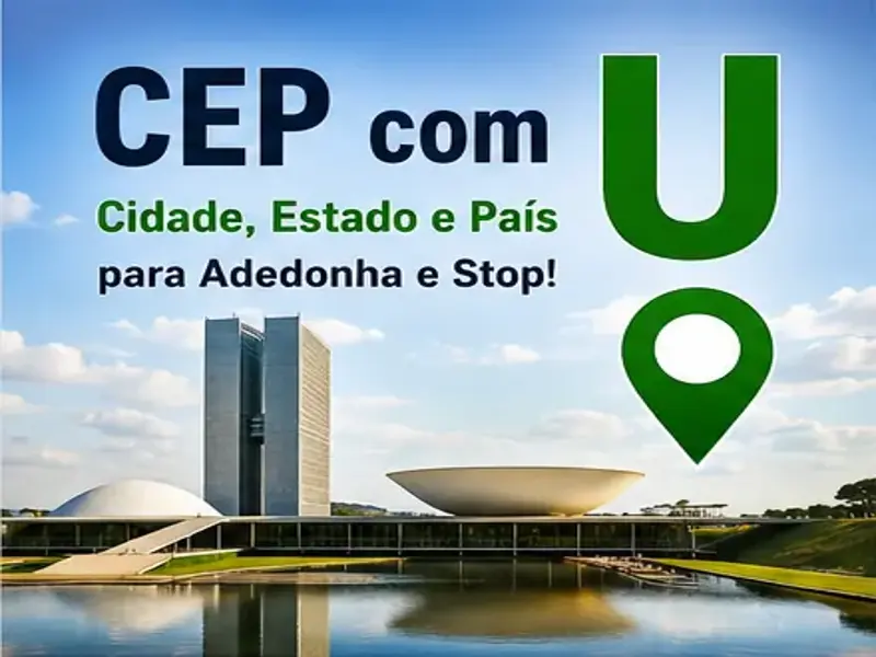 CEP com U: Lista de Cidade, Estado e País com U Para Stop