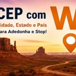 CEP com W: Cidade, Estado ou País com W Para Letras Complicadas
