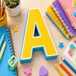 Material Escolar com A: Lista de Itens para Adedonha e Stop
