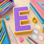 Material Escolar com E: Exemplos para Stop e Adedonha