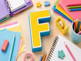 Material Escolar com F: Lista de Objetos Usados na Escola