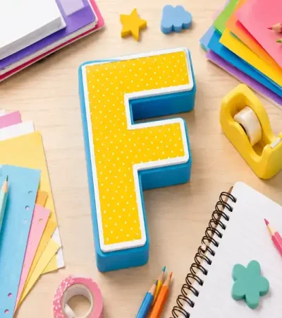 Material Escolar com F: Lista de Objetos Usados na Escola