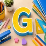 Material Escolar com G: Itens para Completar Sua Resposta