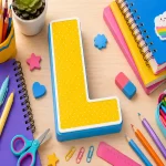 Material Escolar com L: Lista de Itens para Adedonha