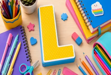 Material Escolar com L: Lista de Itens para Adedonha