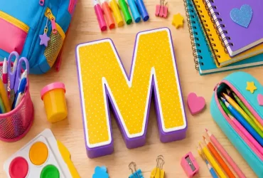 Material Escolar com M: Objetos Usados na Escola