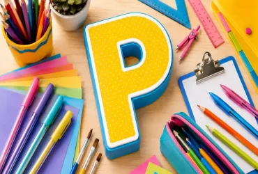 Material Escolar com P: Itens Escolares que Começam com P