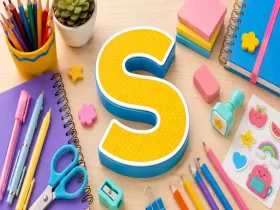 Material Escolar com S: Itens para Adedonha e Stop
