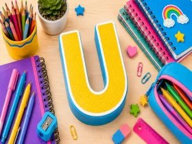 Material Escolar com U: Lista de Palavras com a Letra U