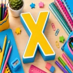 Material Escolar com X: Lista de Objetos para Adedonha