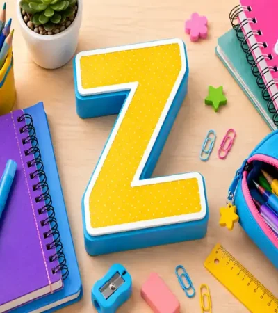 Material Escolar com Z: Itens Escolares que Começam com Z