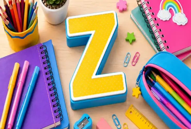 Material Escolar com Z: Itens Escolares que Começam com Z
