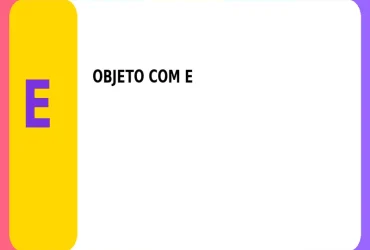 Objeto com E: Lista Atualizada de Objetos com a Letra E