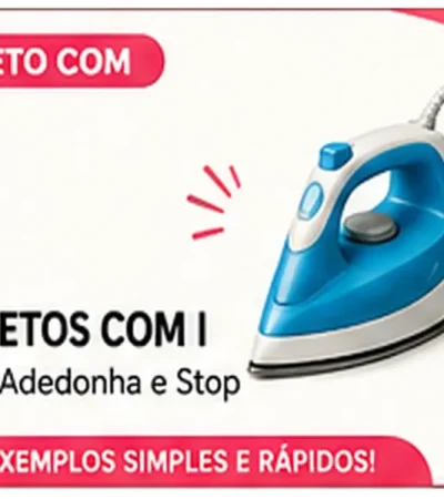 Objeto com I: Exemplos de Objetos com I Para Jogos de Letras