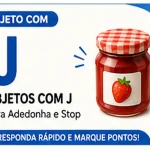 Objeto com J: Lista de Objetos com J Para Responder Rápido na Adedonha