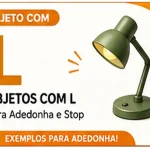 Objeto com L: Nomes de Objetos com L Para Adedonha e Brincadeiras