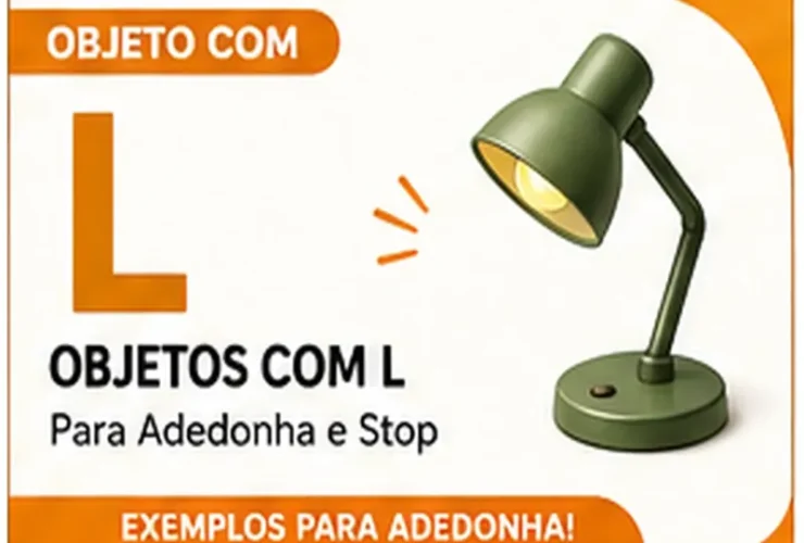 Objeto com L: Nomes de Objetos com L Para Adedonha e Brincadeiras