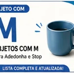 Objeto com M: Objetos com M: Lista Completa Para Stop e Jogos Escolares