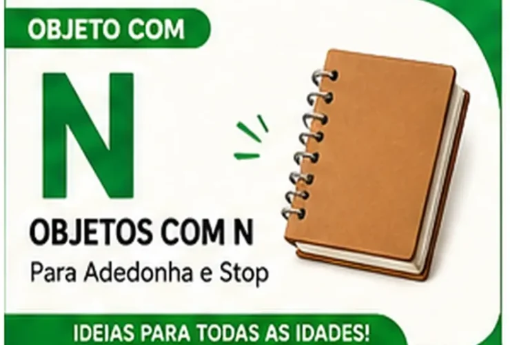 Objeto com N: Exemplos de Objetos com N Para Usar na Adedonha