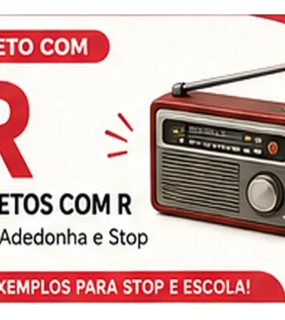 Objeto com R: Objetos com R: Exemplos Para Stop, Escola e Passatempo