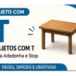 Objeto com T: Objetos com T Para Adedonha: Palavras Fáceis e Difíceis
