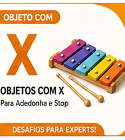 Objeto com X: Nomes de Objetos com X Para Adedonha e Desafios Difíceis
